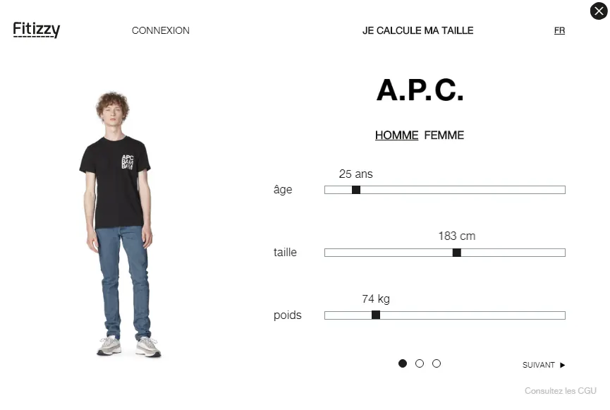 Plugin e-commerce Fitizzy sur APC