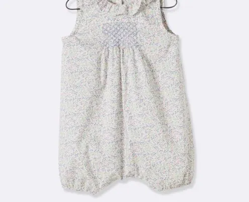 Barboteuse bebe en tissu liberty 495x400