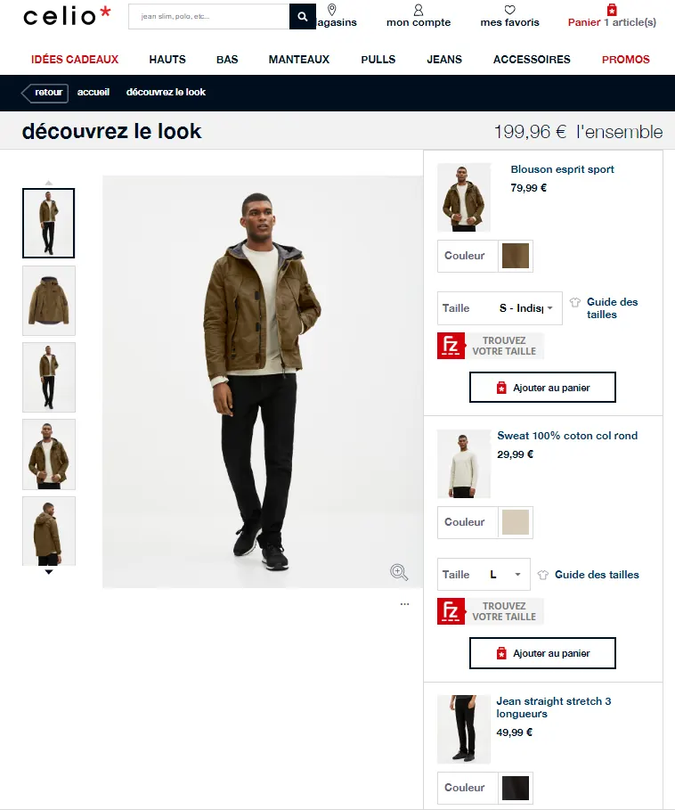 Look celio