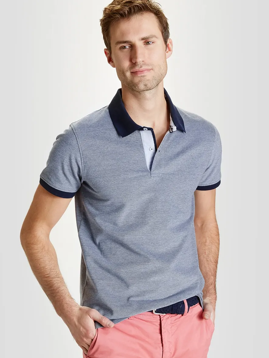 Polo bicolore