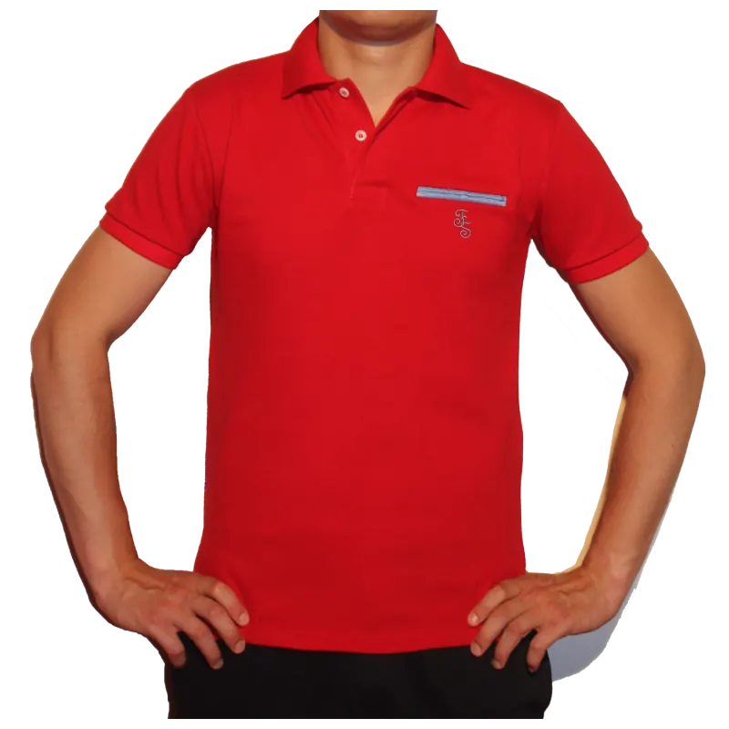 Polo frenchstuff le rouge ciel