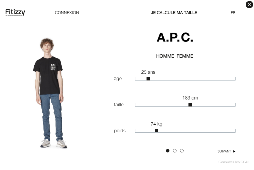 Plugin e-commerce Fitizzy sur APC